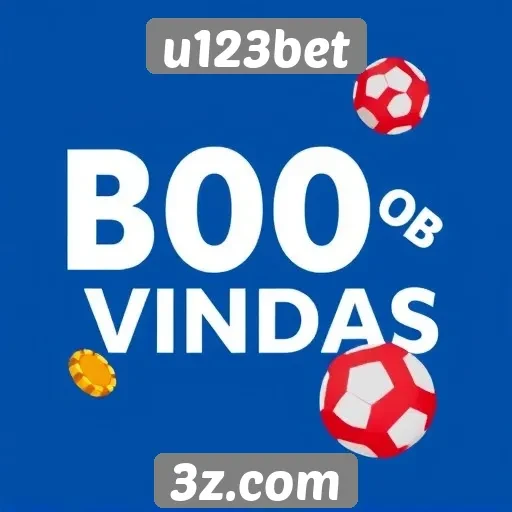 Novo bônus de boas-vindas no site de apostas u123bet